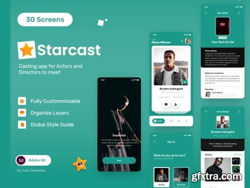 Starcast - Casting UI Kit Ui8.net