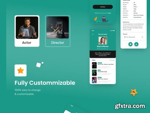 Starcast - Casting UI Kit Ui8.net