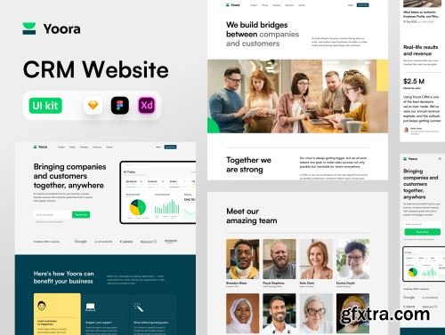 Yoora CMS Website Design Template Ui8.net