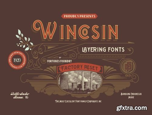 Wincosin Font Layering Ui8.net