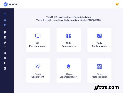 Wealth - Financial Web UI Kit Ui8.net