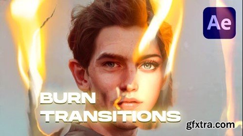 Videohive Burn Transitions 47367845