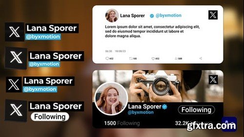 Videohive Twitter X 47362228