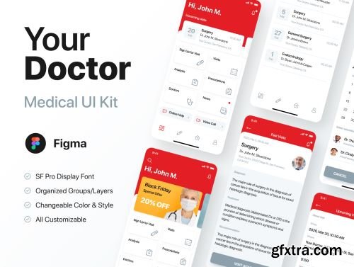 Your Doctor Medical UI Kit Ui8.net