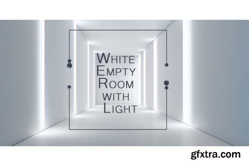 White Empty Room with Light