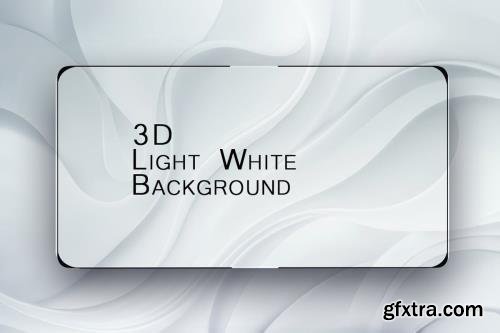 3D Light White Background vol 4