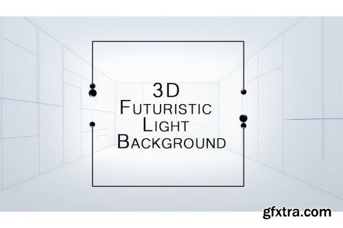 3D Futuristic Light Background