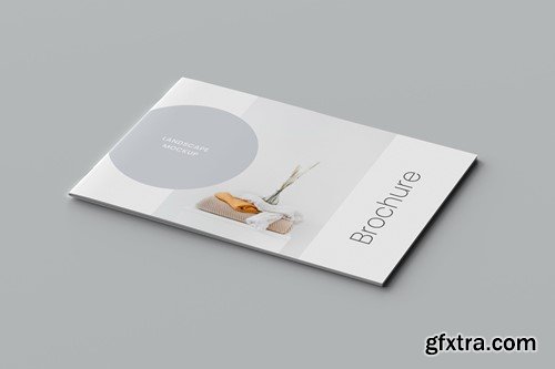 A5/A4 Landscape Brochure Mockup RN3J8HR