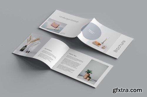 A5/A4 Landscape Brochure Mockup RN3J8HR