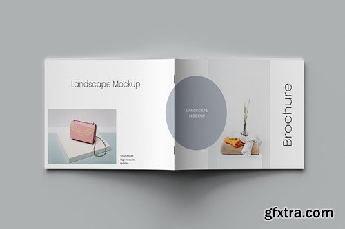 A5/A4 Landscape Brochure Mockup RN3J8HR