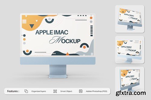 Apple iMac Mockup XDM68GP