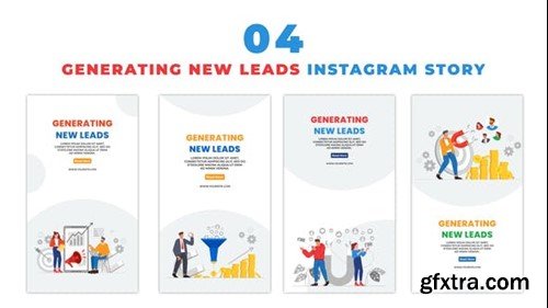 Videohive Generating New Leads Vector Animation Instagram Story 47394755