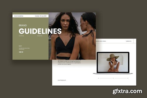 Brand Guidelines Presentation Template R5EWN3D