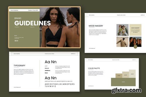 Brand Guidelines Presentation Template R5EWN3D