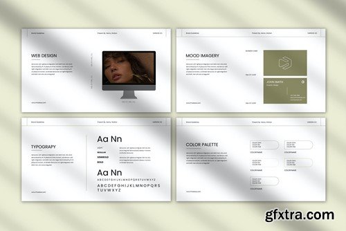 Brand Guidelines Presentation Template R5EWN3D