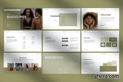 Brand Guidelines Presentation Template R5EWN3D