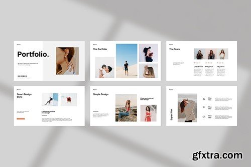 Portfolio Presentation Template 43DTPTW