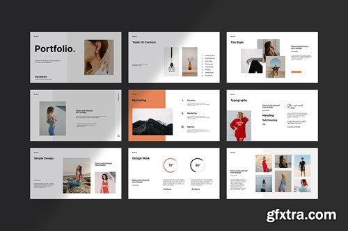 Portfolio Presentation Template 43DTPTW