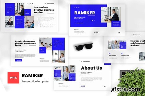 Ramiker - Creative Business Powerpoint Template ASLA7CX