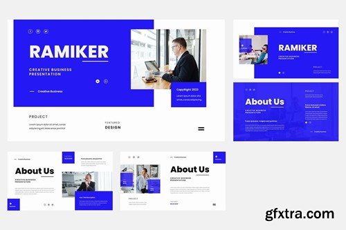 Ramiker - Creative Business Powerpoint Template ASLA7CX