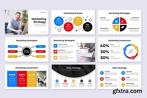 Pitch Deck Business Presentation Template GVUFA5H