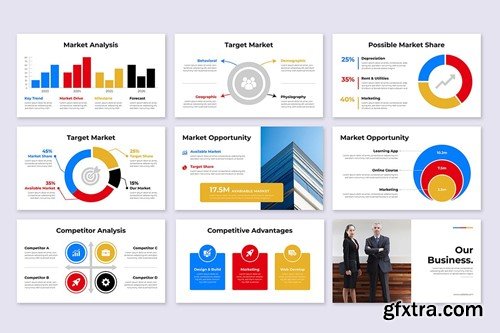 Pitch Deck Business Presentation Template GVUFA5H