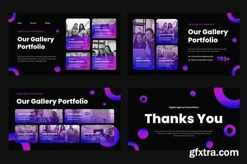 Drigma - Digital Agency Powerpoint Template KRFNVD6