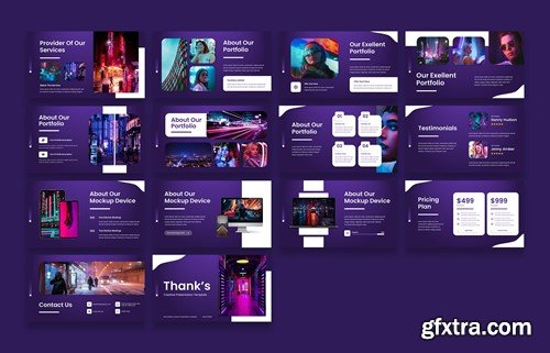 Unemi - Modern Creative Presentation Template 4PPZAE6