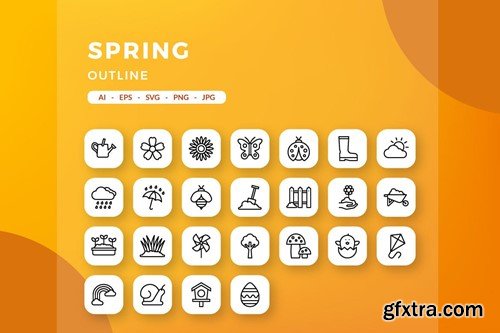 Spring Icons 56BJXAG