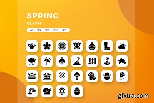 Spring Icons 56BJXAG