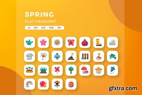 Spring Icons 56BJXAG