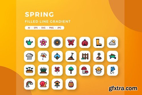 Spring Icons 56BJXAG