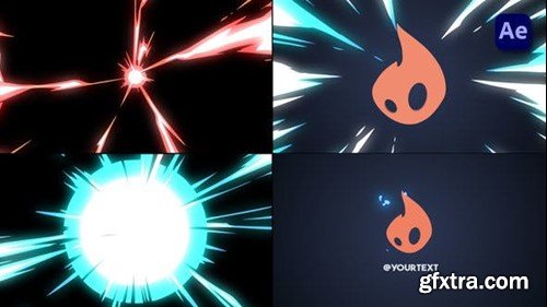 Videohive 2D Cartoon Energy Logo Opener [After Effects] 47383283