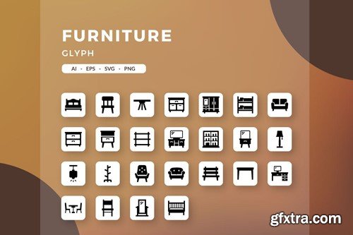 Furniture icons R77GXKM