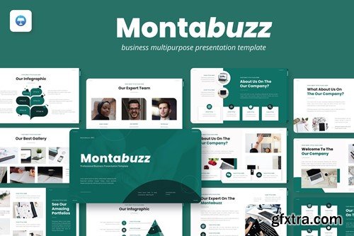 Montabuzz Business Keynote Template CFVECN8