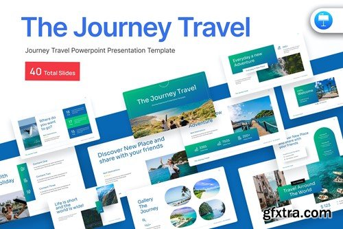The Journey Travel Keynote Template V7FGGFL