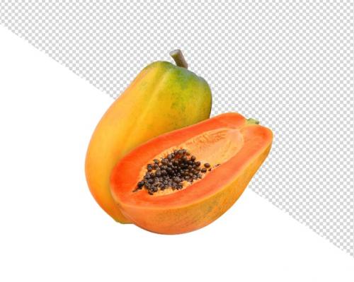 Premium PSD | Papaya png Premium PSD