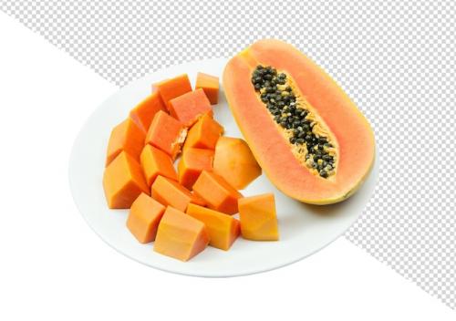 Premium PSD | Papaya png Premium PSD