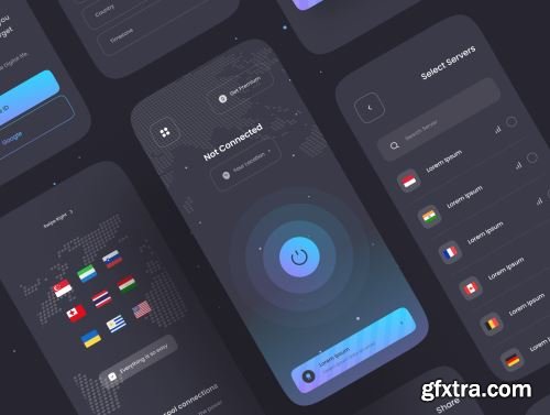 VPNECT - VPN UI KIT Ui8.net