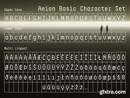 Aeion Mono Spaced Variable Font Family Ui8.net