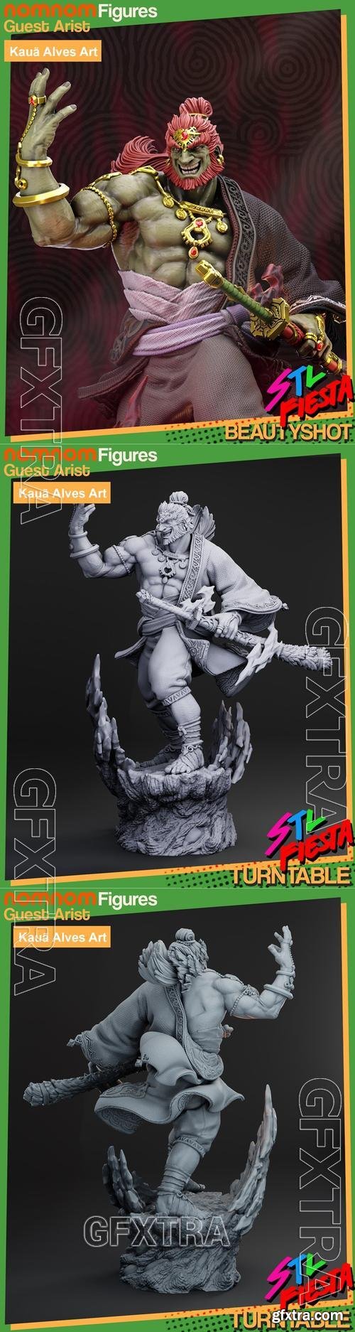 Nomnom Figures - Ganon - Kau&atilde; &ndash; 3D Print Model