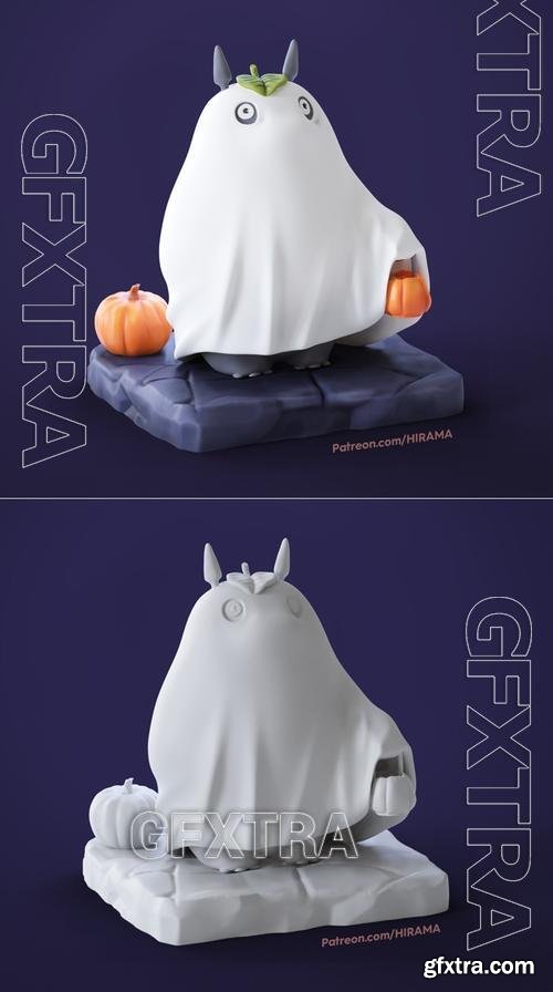 Halloween my neighbor totoro &ndash; 3D Print Model