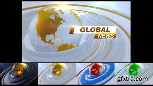 Videohive Global News Intro Pack 47365321