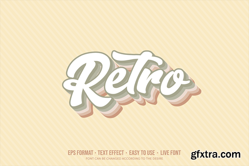Retro Text Effect 9HGD6WG