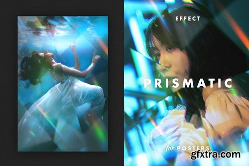 Prismatic Poster Photo Effect 2CK8MKP