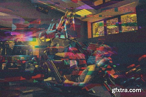 Error VHS Glitch Photo Effect CMHCMGC