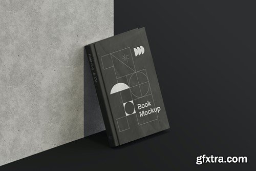 Hardcover Book Mockups. 2F3ZLEK