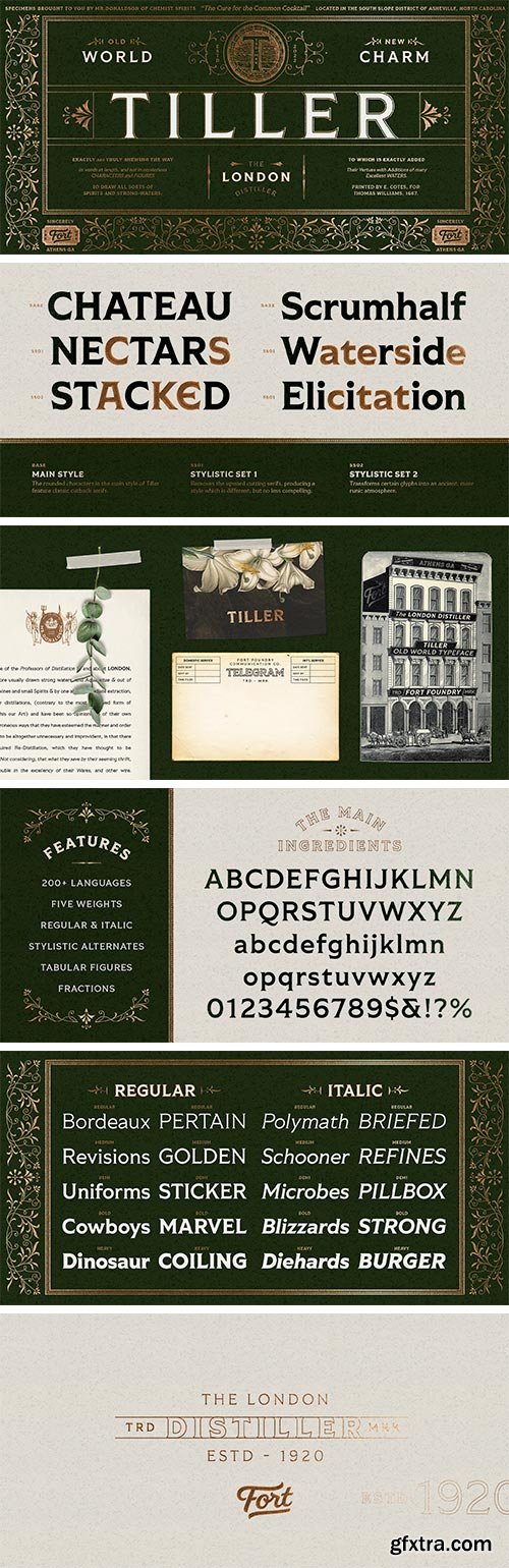 Tiller Font Family