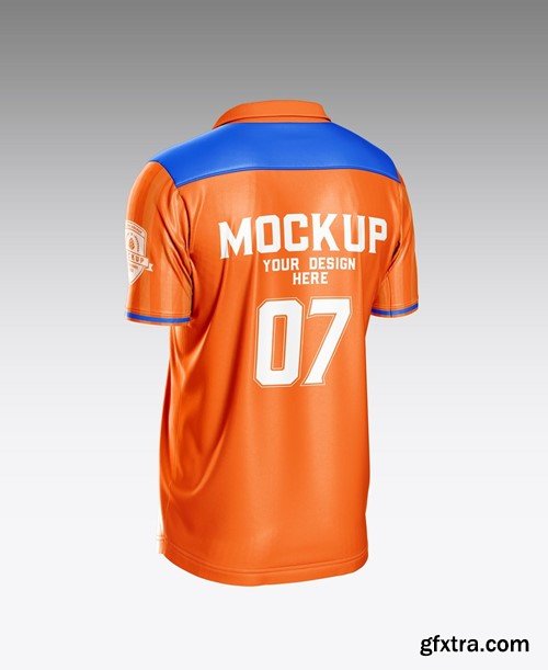 Set Soccer Men’s Sports T-shirt Mockup KMZYYUZ