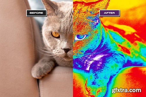 Thermal Heatmap Photo Effect L2QR568